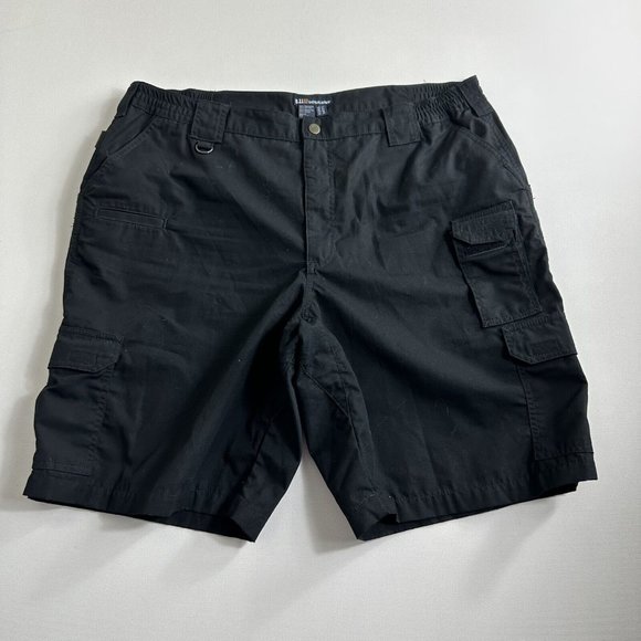 5.11 Tactical Shorts 51 Tactical Series Mens Size 42 Black Ripstop